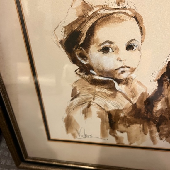 ORIGINAL SIGNED ART by RENOWN ARTIST, MARY VICKERS - Picture 6 of 6